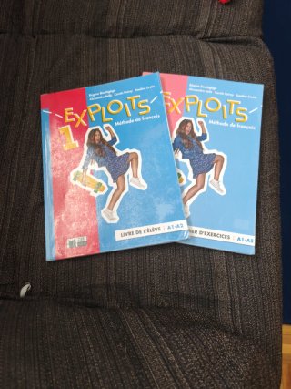 Exploits 1 méthode de français : livre de l'élè...
