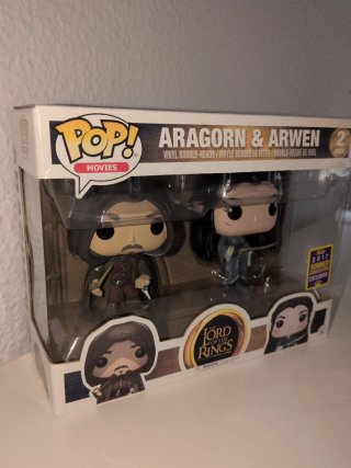 Funko Pop Aragorn & Arwen 2 Pack