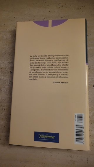 La lucha por la vida Dos tomos Pío Baroja