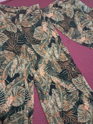 Conjunto Verano Hoja Multicolor Talla Única
