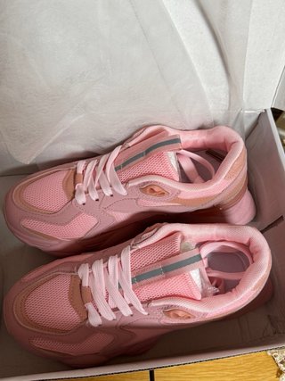 Zapatillas running color rosa