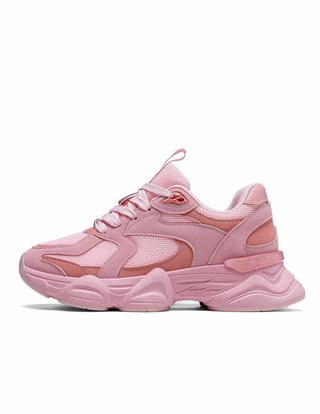 Zapatillas running color rosa