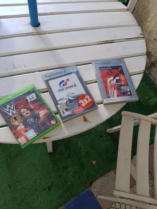 3 Giochi PS2 e Xbox: Gran Turismo 4, WWE 2K19