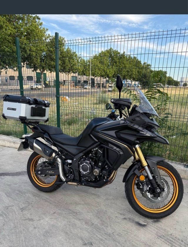Voge 525 Adventure Negra y Dorada  2026