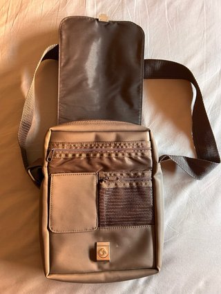 Bandolera Samsonite Hombre Marrón