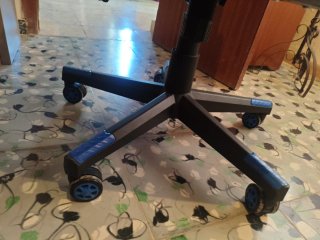 Silla Gaming Negra y Azul