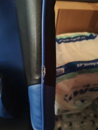 Silla Gaming Negra y Azul