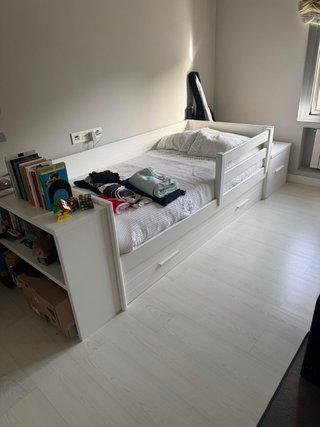 Cama nido con arcón y piecero