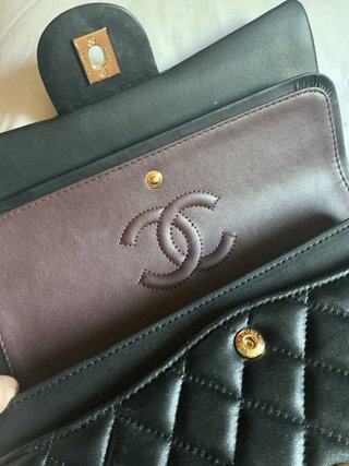 Bolso Negro y Dorado