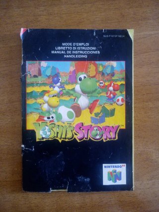 Yoshi's Story Nintendo 64 con caja y manual - LEER