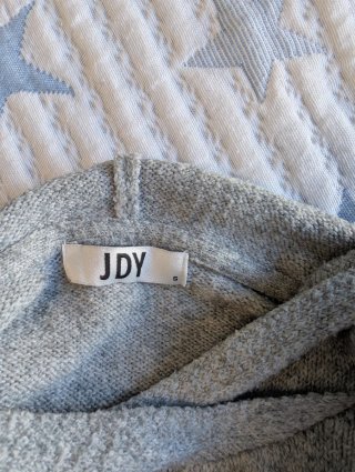 Jersey gris con capucha talla única