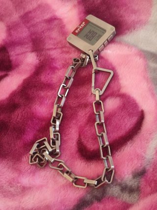 Reloj dé bolsillo Levi's Digital Plata