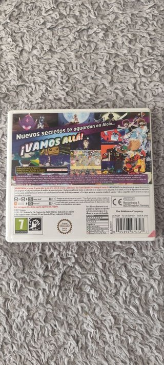 Pokemon Ultra Luna Nintendo 3DS RPG