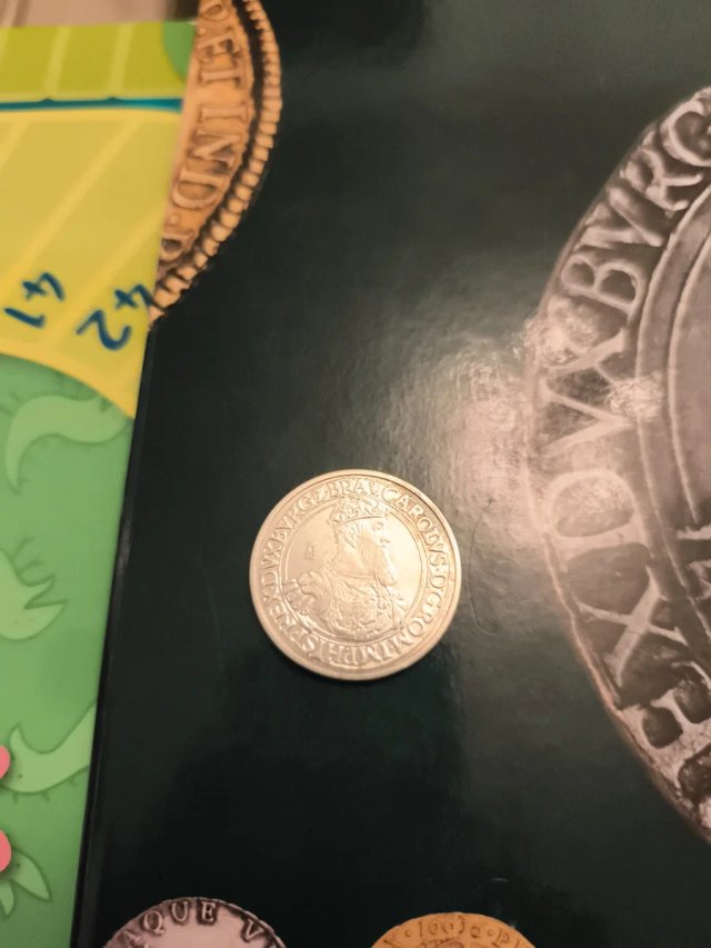 Moneda token Florin sin fecha de Carlos I Amberes