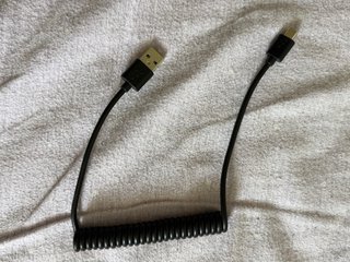 Cable USB en espiral Hyu