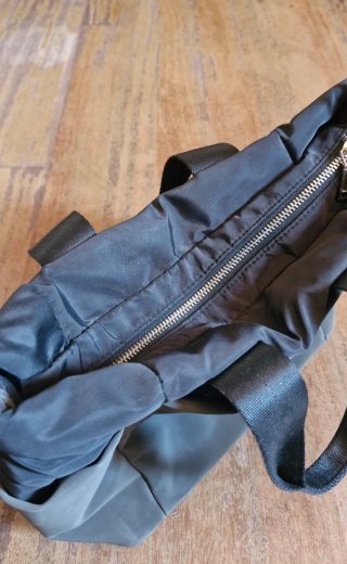 Bolso Parfois Negro y Gris Mediano