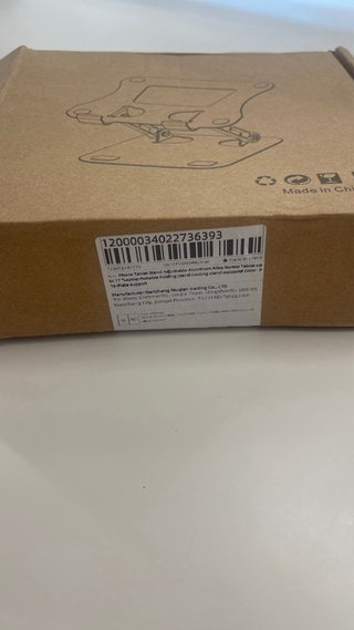 Soporte portátil ajustable de aluminio