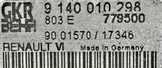 Centralita ecu 9140010298 renault magnum