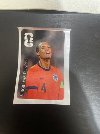 Cromo Coca Cola Van Dijk Mundial 26 Panini