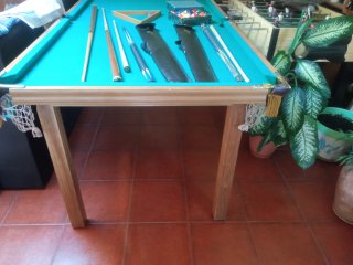 Mesa de billar americano 180x95x77