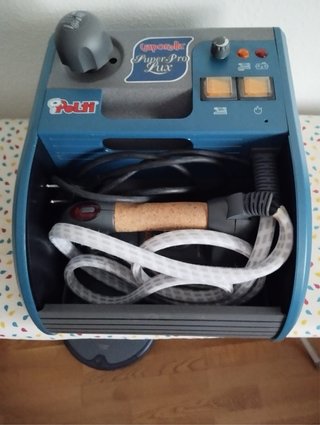 Plancha de vapor con calderín