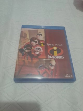 Blu-ray Los Increíbles Disney Pixar Español
