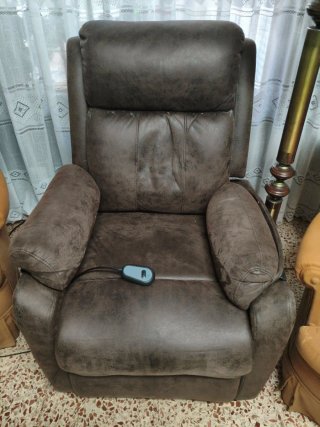 Sillón Relax Eléctrico Marrón