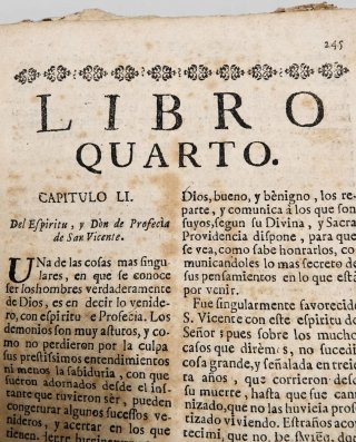 Historia San Vicente Ferrer 1682