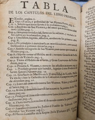 Historia San Vicente Ferrer 1682