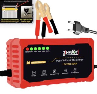 Cargador Batería Coche 12V 2AH-50AH