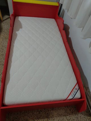 Cama infantil coche de carreras