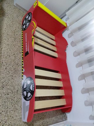 Cama infantil coche de carreras