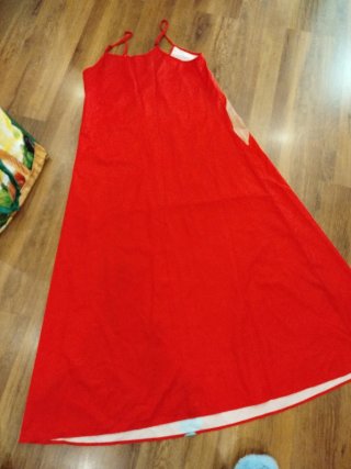 Vestido Shein estampado hojas tropicales