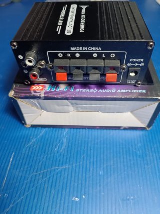 Amplificador Hi Fi Audio AK-170 Negro
