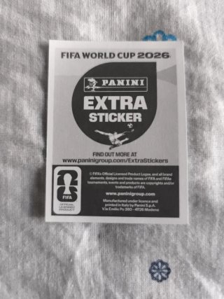 Sticker Extra Mundial Fútbol 2026