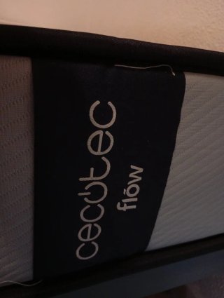 Colchón Viscoelástico Cecotec Flow Viscocare 1900