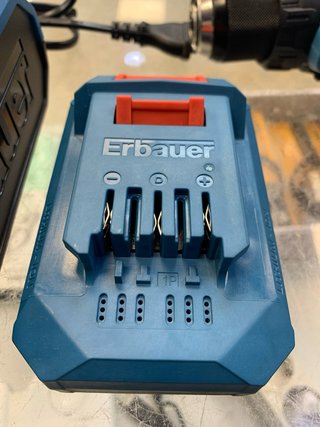 Taladro Erbauer Brushless 18V 2.0Ah