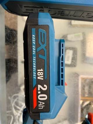 Taladro Erbauer Brushless 18V 2.0Ah