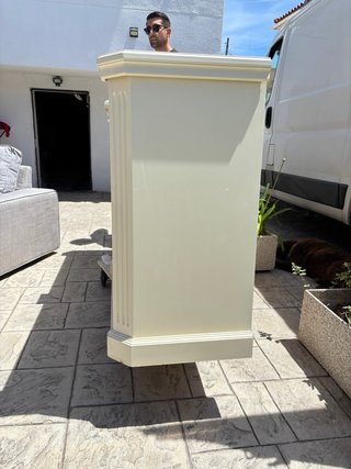 Buffet Retro Beige Madera