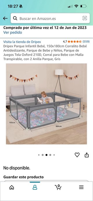 Parque infantil bebé