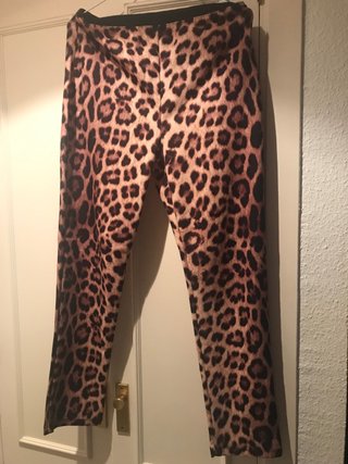 Pantalones tipo leggins Mulaya Estampado Leopardo