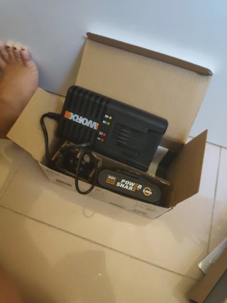 Cargador y Batería WORX 20V 2.0Ah