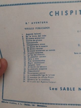 lote de 24 cómics chispita