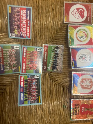 Cromos brillantes Mundial 2026