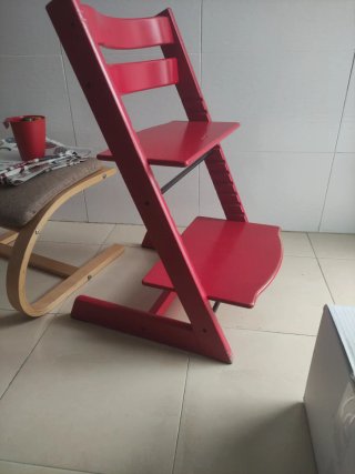 Silla evolutiva Stokke Tripp Trapp Roja