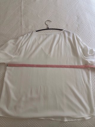 Blusa Blanca United Colors of Benetton Talla XL