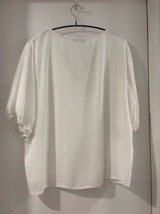 Blusa Blanca United Colors of Benetton Talla XL