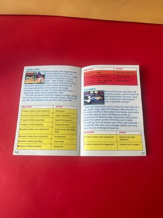 Manual Ranma 1/2 SNES PAL
