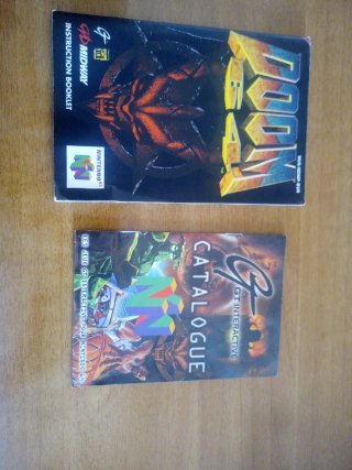 Doom 64 Nintendo 64 con caja y manual - LEER