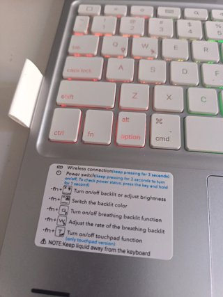 Funda con teclado para iPad Pro 11